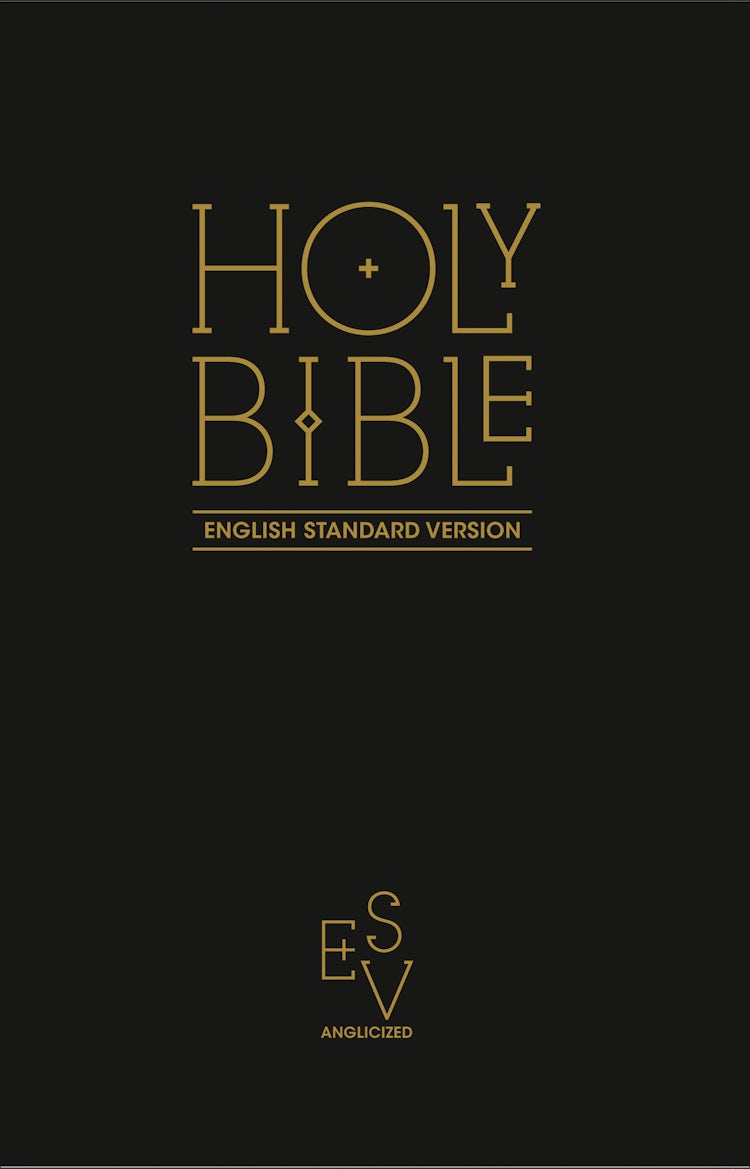 Holy Bible: English Standard Version (ESV) Anglicised Navy Blue
