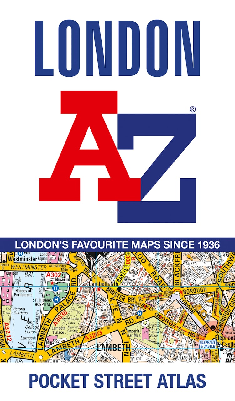 London A-Z Pocket Atlas [12th Edition] – HarperCollins AU