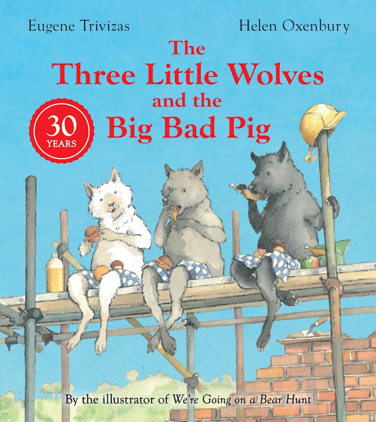83 The Three Little Wolves and the Big絵本 The Three Little Wolves and the Big Bad: World classic picture