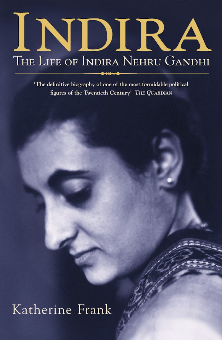 Cover image for Indira: The life of Indira Nehru Gandhi, isbn: 9780006387152