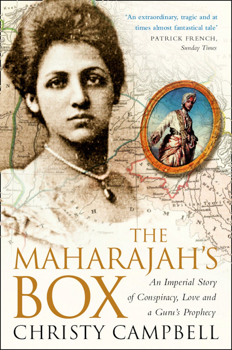 Cover image for The Maharajah's Box An Imperial Story of Conspiracy, Love and a Guru's P rophecy, isbn: 9780006530787