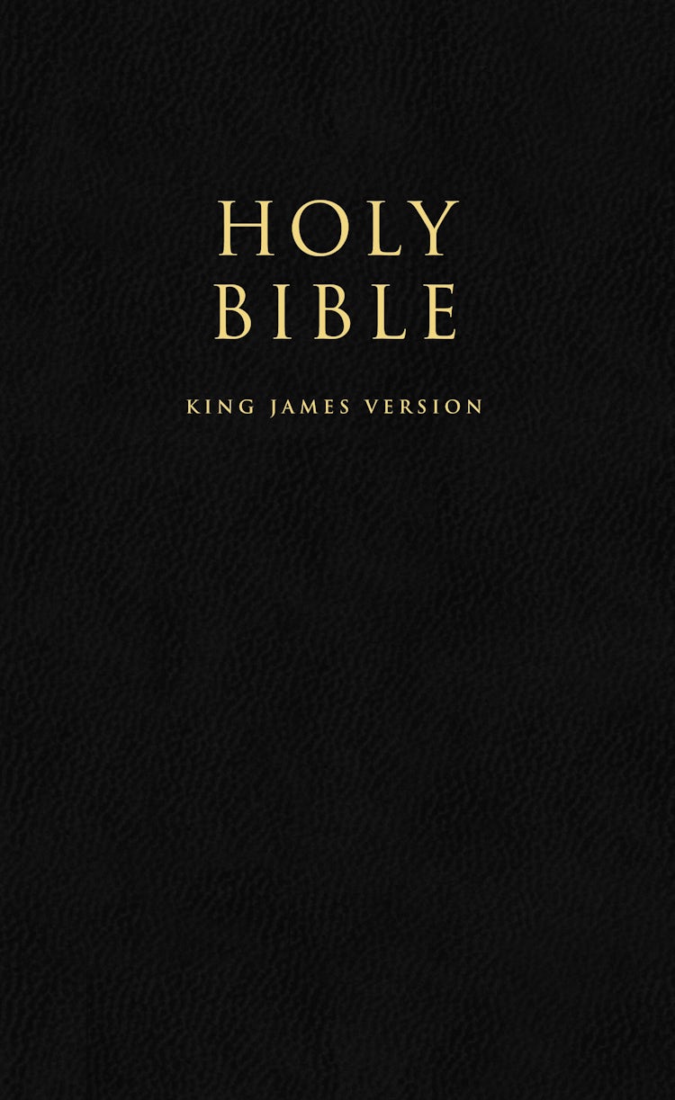 Cover image for The Holy Bible: King James Version (KJV) Popular Gift & Award Black Leatherette edition, isbn: 9780007103072