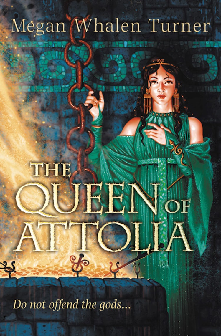 Cover image for The Queen of Attolia, isbn: 9780007121748