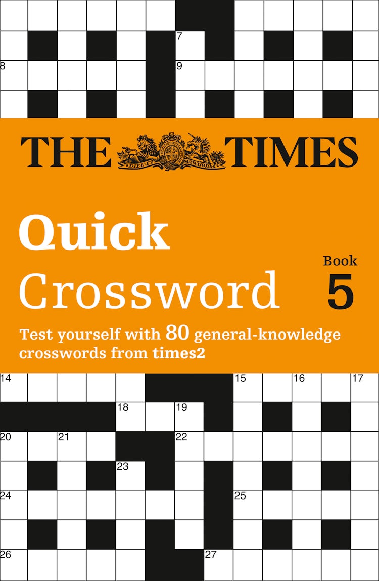 Cover image for Times 2 Crossword Book 5, isbn: 9780007146277