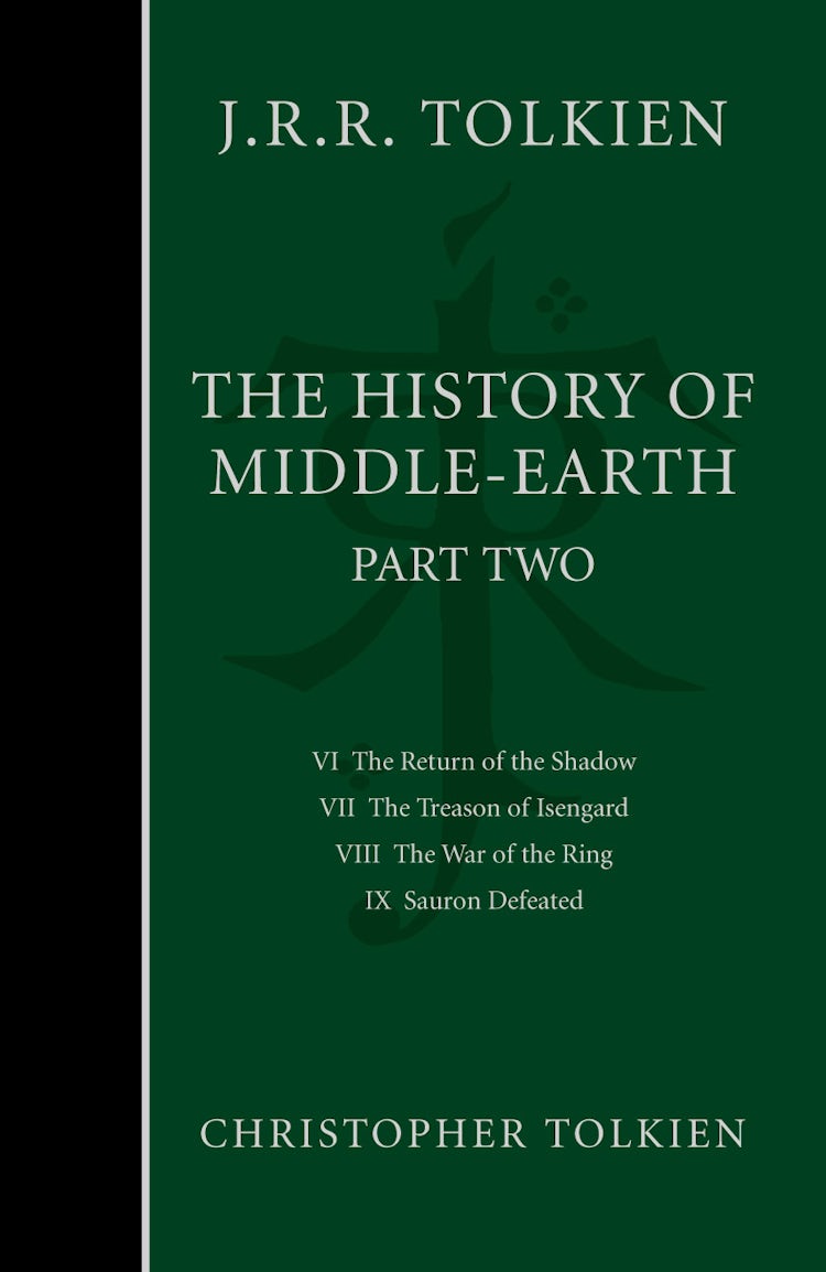 Cover image for The History of Middle Earth Part Two, isbn: 9780007149162