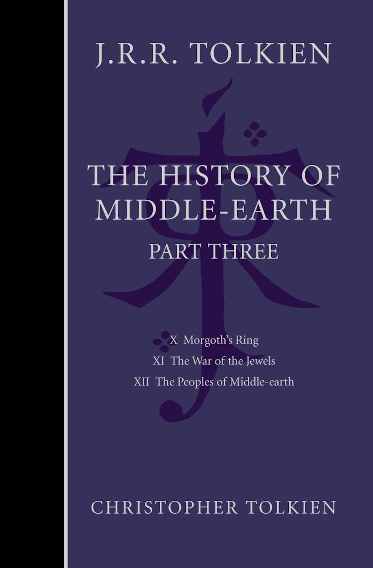 Cover image for The History of Middle Earth Part Three, isbn: 9780007149179