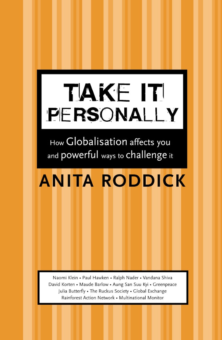 Cover image for Take It Personally How Globalisation affects you and powerful ways to ch allenge it., isbn: 9780007161737