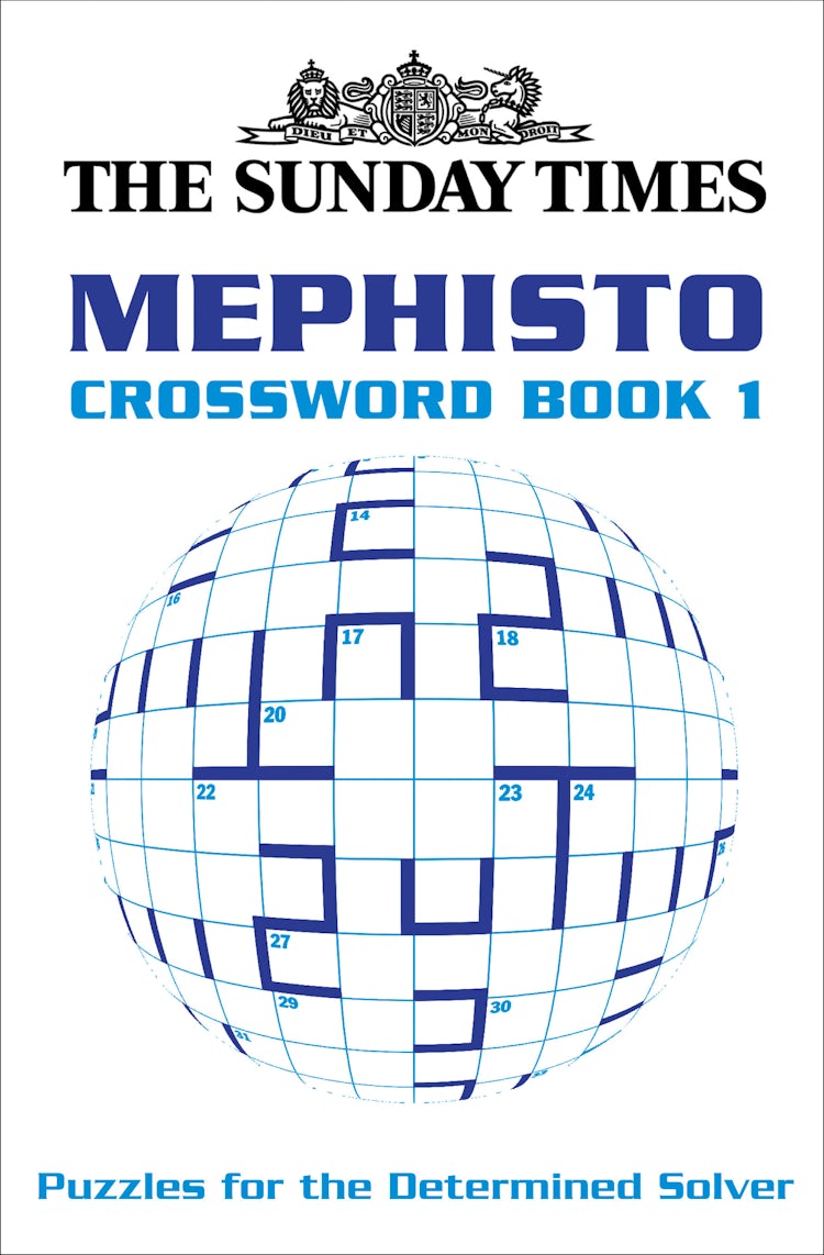 Cover image for The Sunday Times Mephisto Crossword Book 1, isbn: 9780007165339