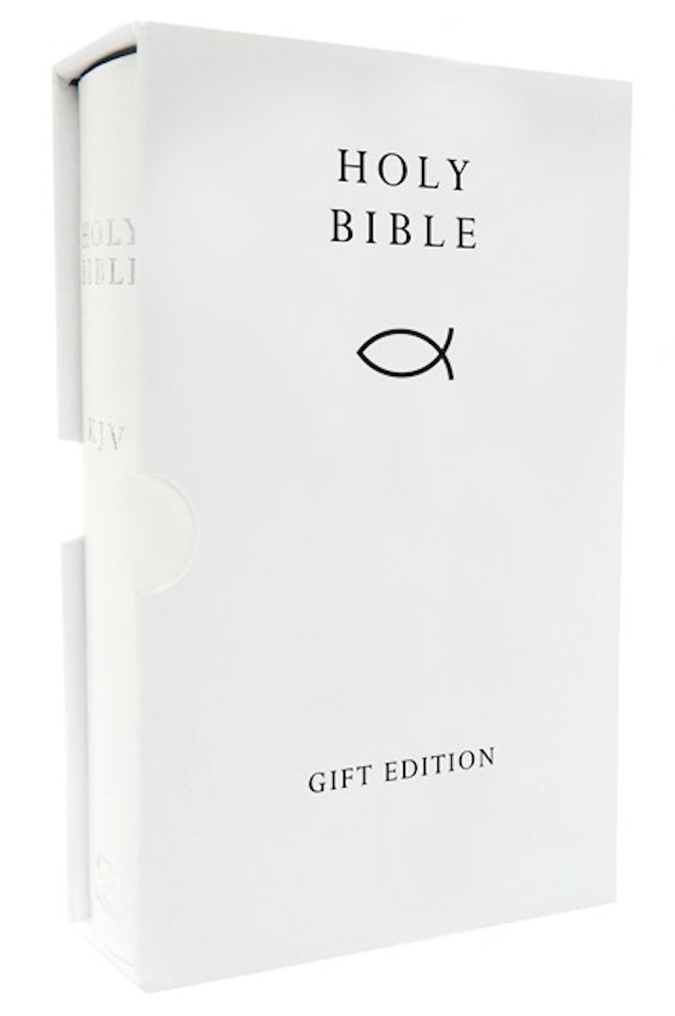 Cover image for Holy Bible: King James Version (KJV) Standard White Gift Edition [New edition], isbn: 9780007166329