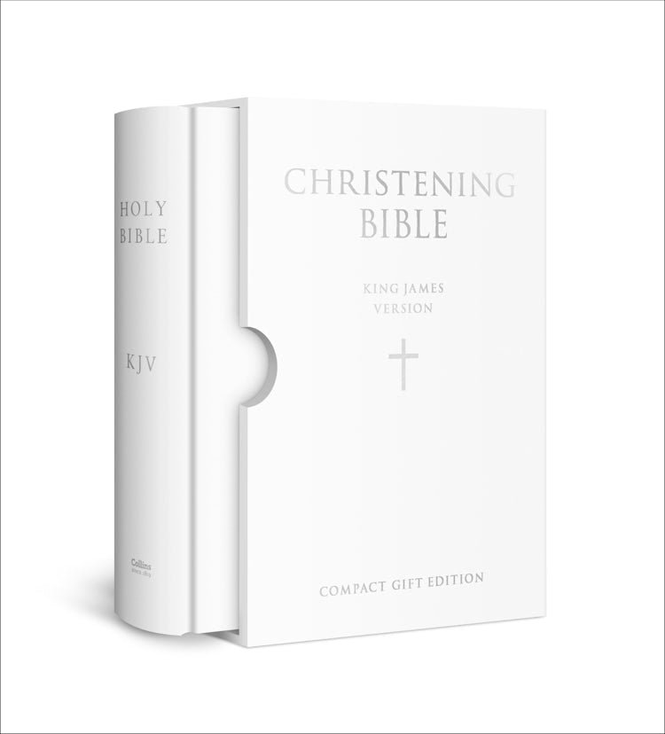 Cover image for Holy Bible: King James Version (KJV) Standard White Christening Edition [New edition], isbn: 9780007166336