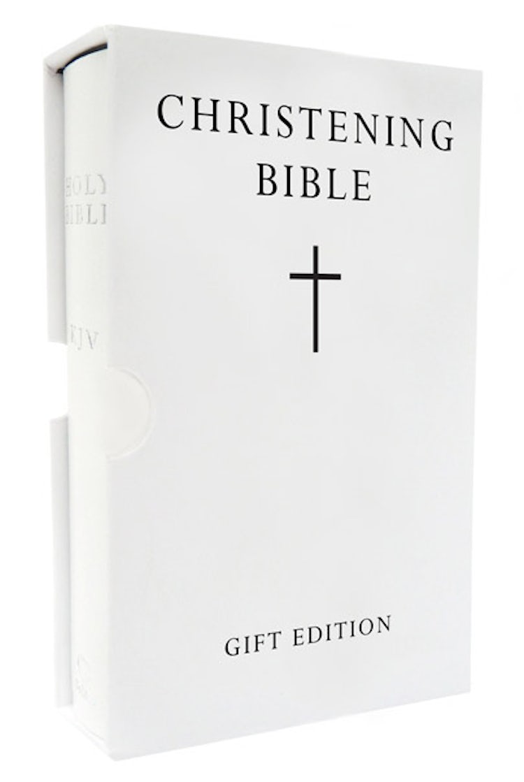 Cover image for Holy Bible: King James Version (KJV) Pocket White Christening Edition [New edition], isbn: 9780007166343