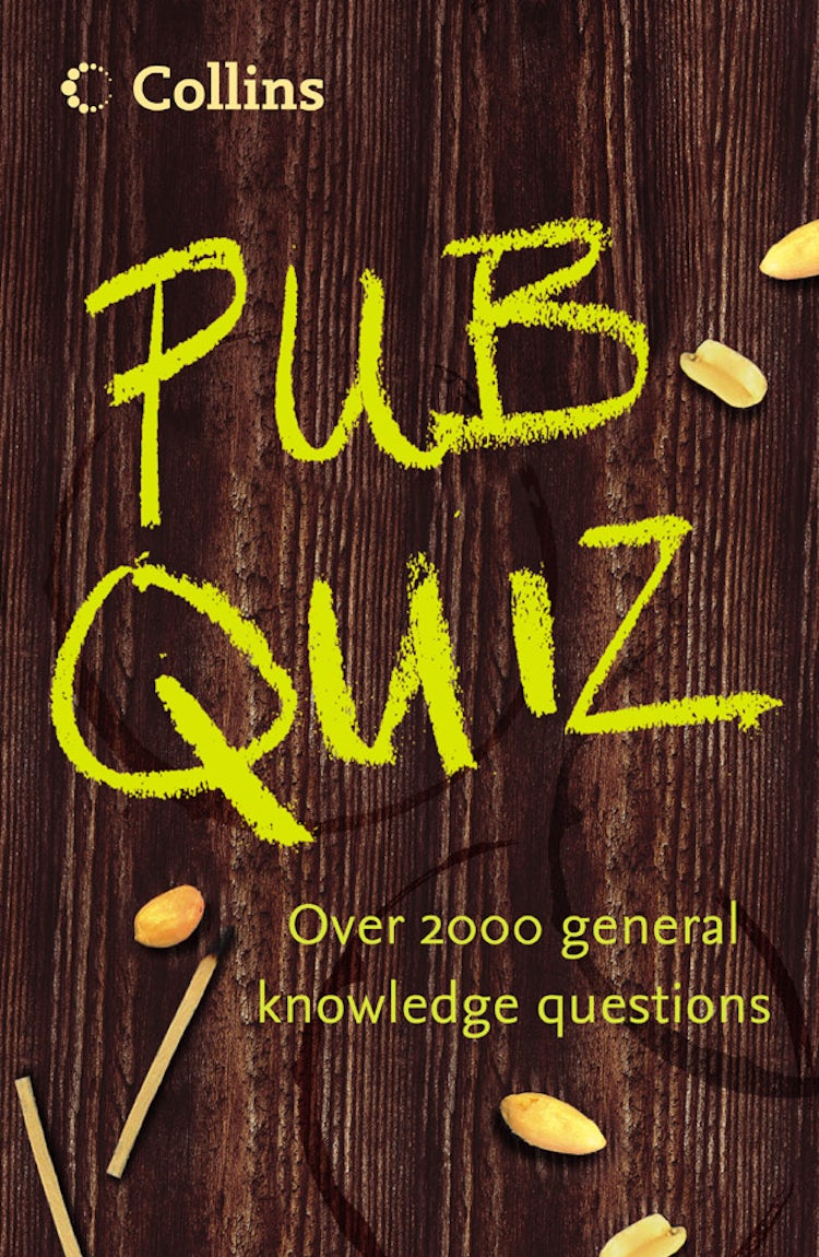 Cover image for Collins Pub Quiz Book, isbn: 9780007193240