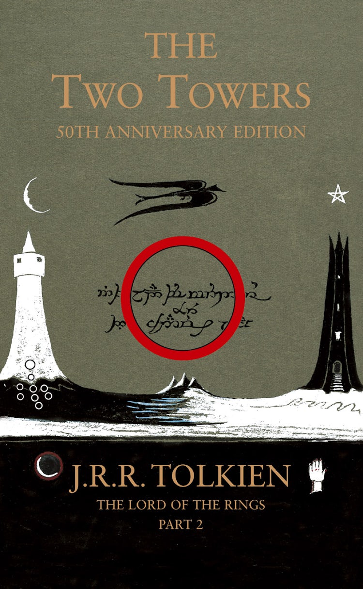 Cover image for The Two Towers 50th Anniversary Edition, isbn: 9780007203550