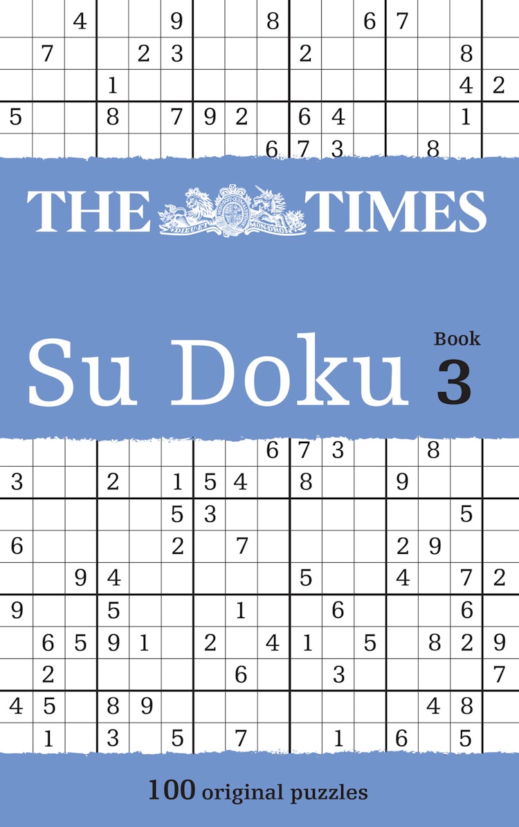 Cover image for The Times Su Doku Book 3: The Original Addictive Number-placing Puzzle, isbn: 9780007214266