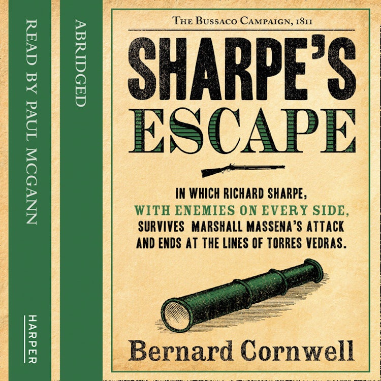 Cover image for Sharpe’s Escape: The Bussaco Campaign, 1810 (The Sharpe Series, Book 10), isbn: 9780007217755