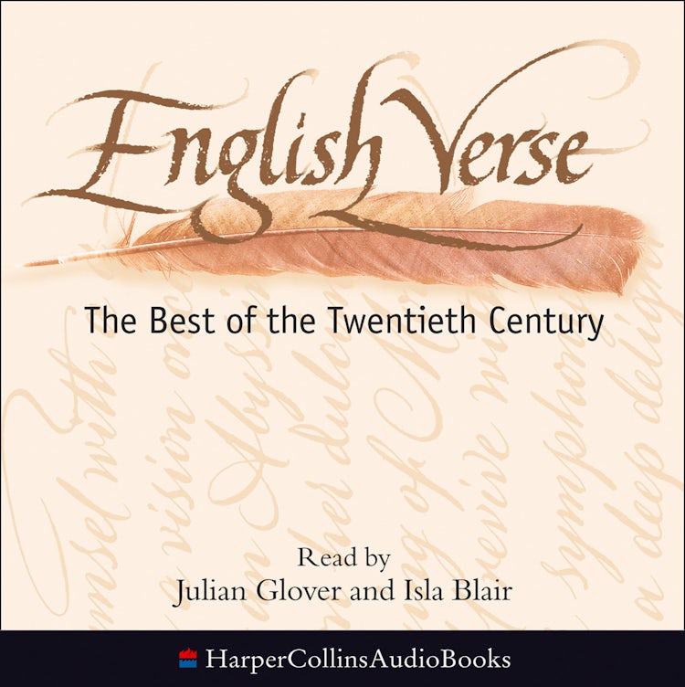 Cover image for English Verse: The Best of the Twentieth Century, isbn: 9780007219032
