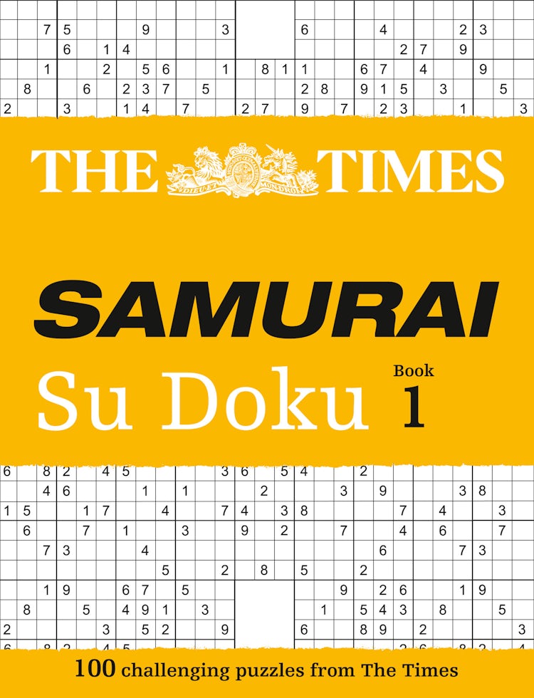 Cover image for The Times Samurai Su Doku: 100 Original Puzzles, isbn: 9780007241651