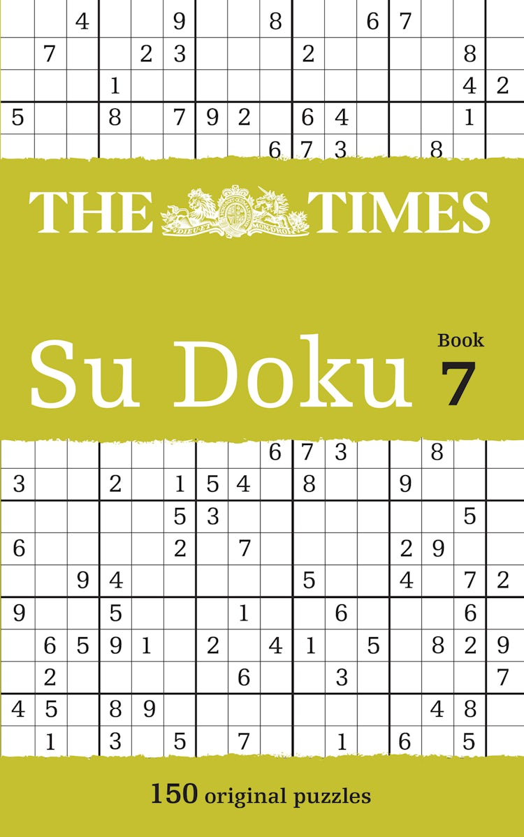 Cover image for The Times Su Doku 7, isbn: 9780007250400
