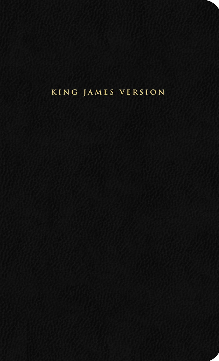 Cover image for KJV Black Leather Bible with Slipcase, isbn: 9780007259762