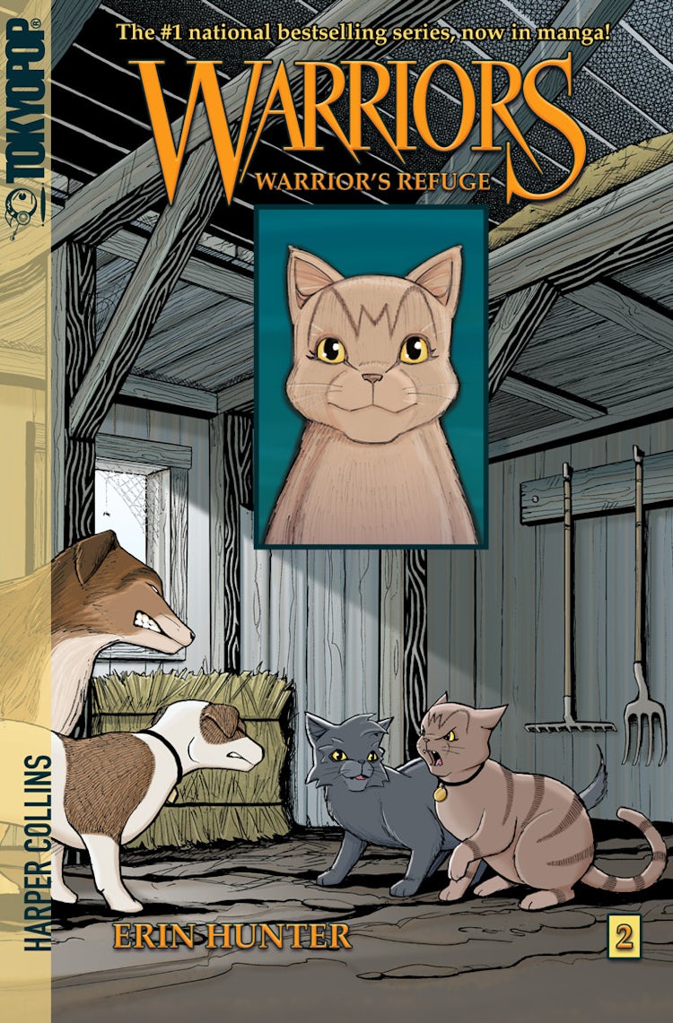 Cover image for Warriors: Graystripe's Adventure #2: Warrior's Refuge [Manga], isbn: 9780007269686