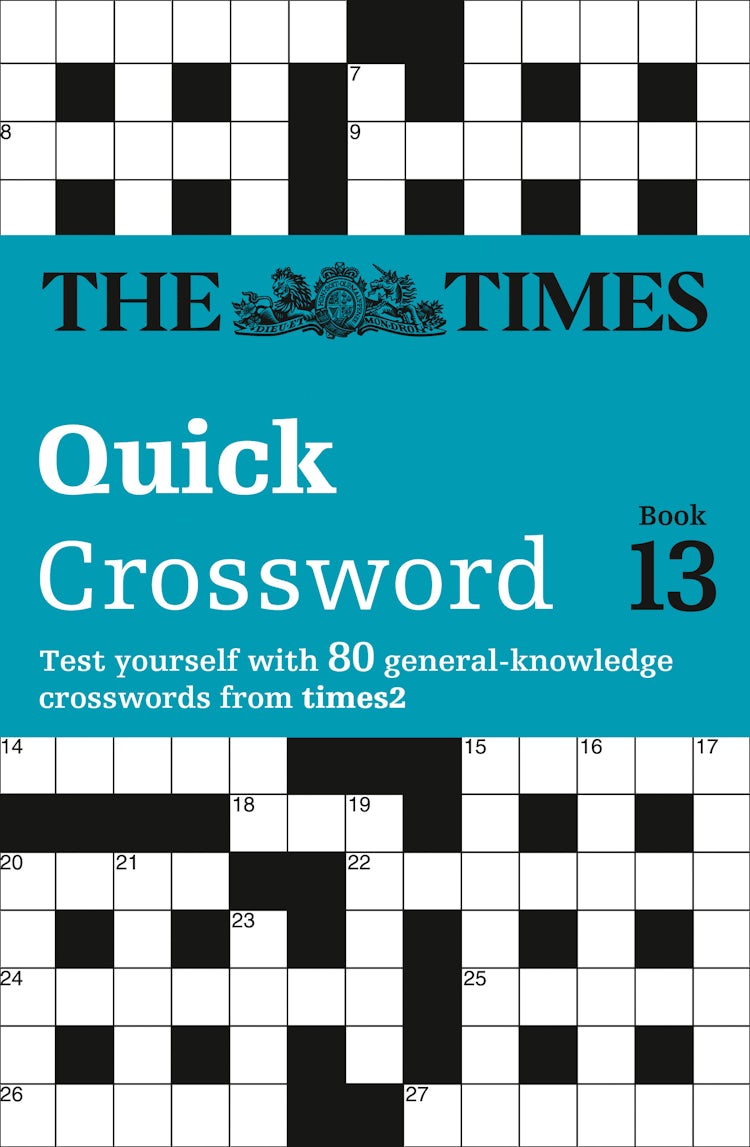 Cover image for Times 2 Crossword Book 13, isbn: 9780007305865