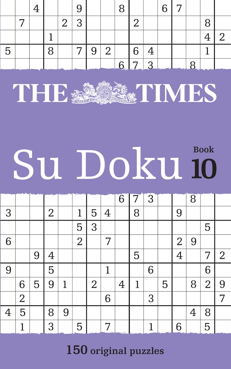 Cover image for The Times Su Doku Book 10: The Original, isbn: 9780007319664