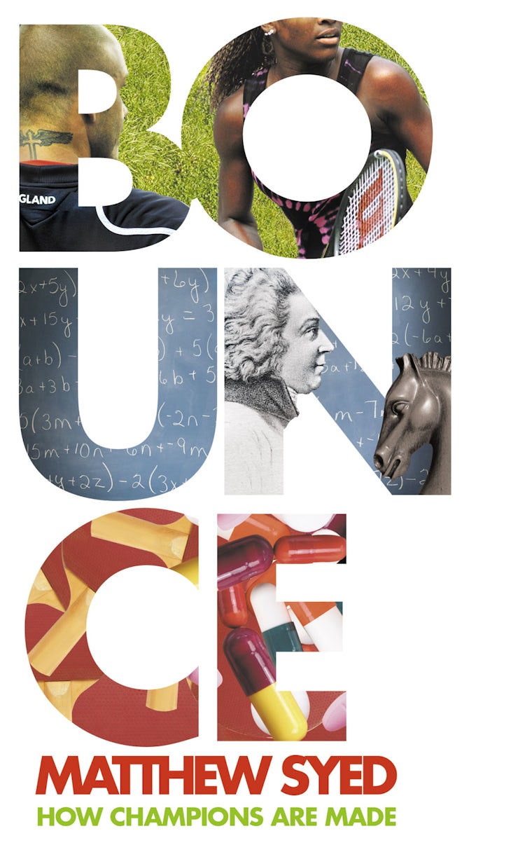 Cover image for Bounce: The Myth of Talent and the Power of Practice, isbn: 9780007350537