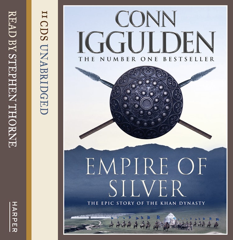 Cover image for Empire of Silver (Conqueror, Book 4), isbn: 9780007377220