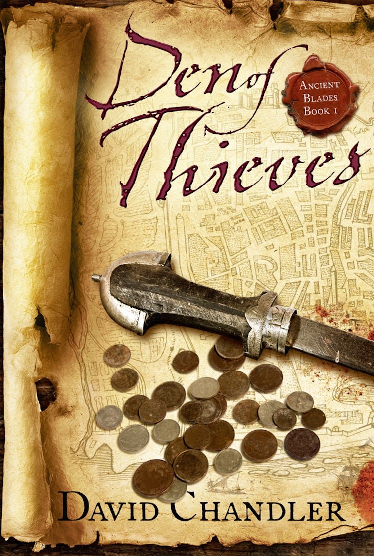 Cover image for Den of Thieves: Ancient Blades Trilogy Bk 1, isbn: 9780007384181