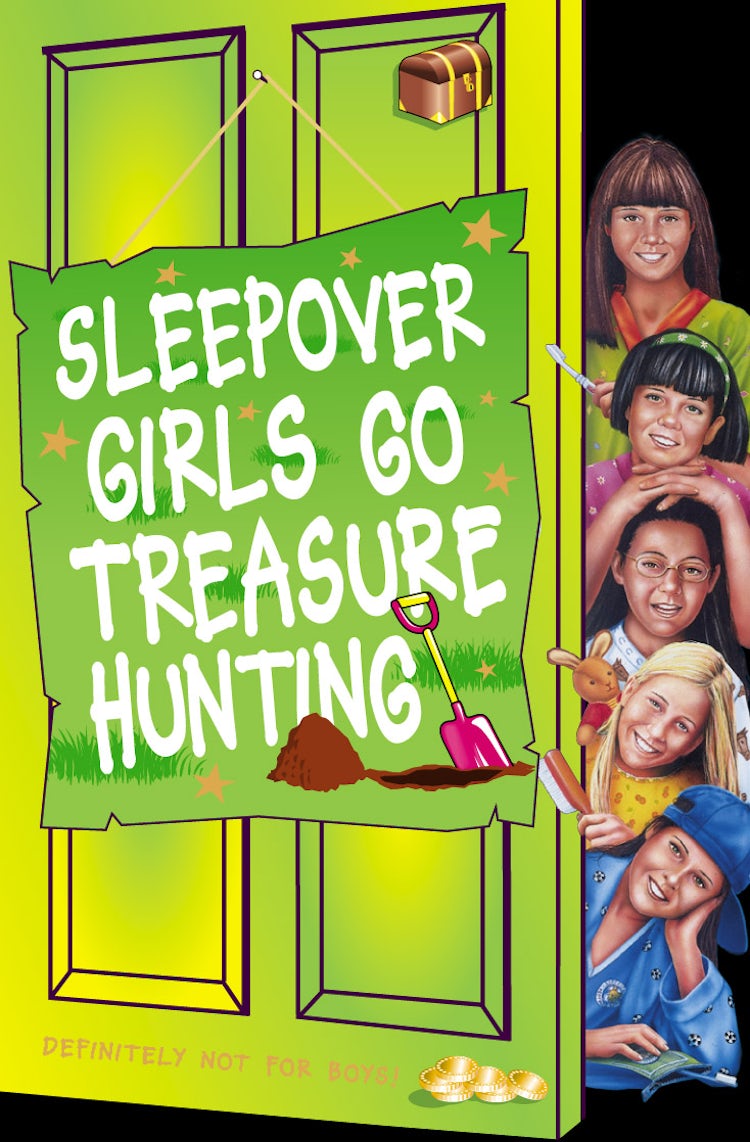 Cover image for Sleepover Girls Go Treasure Hunting (The Sleepover Club, Book 54), isbn: 9780007387427