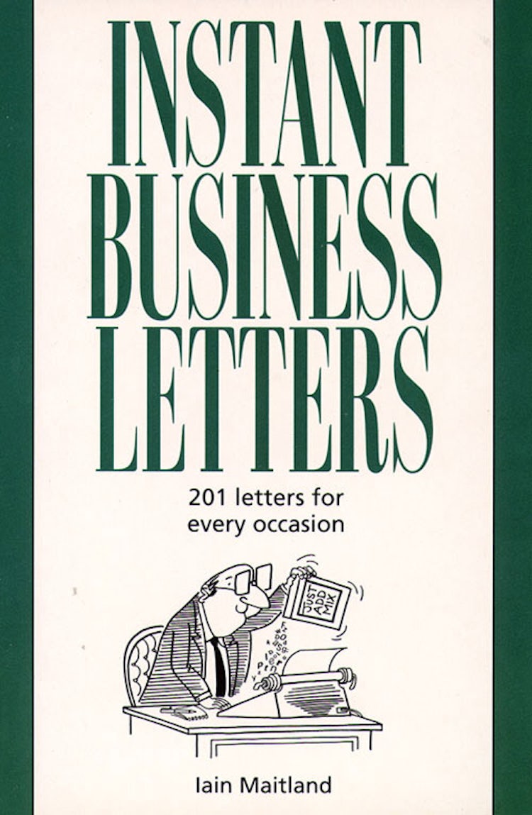 Cover image for Instant Business Letters, isbn: 9780007399666