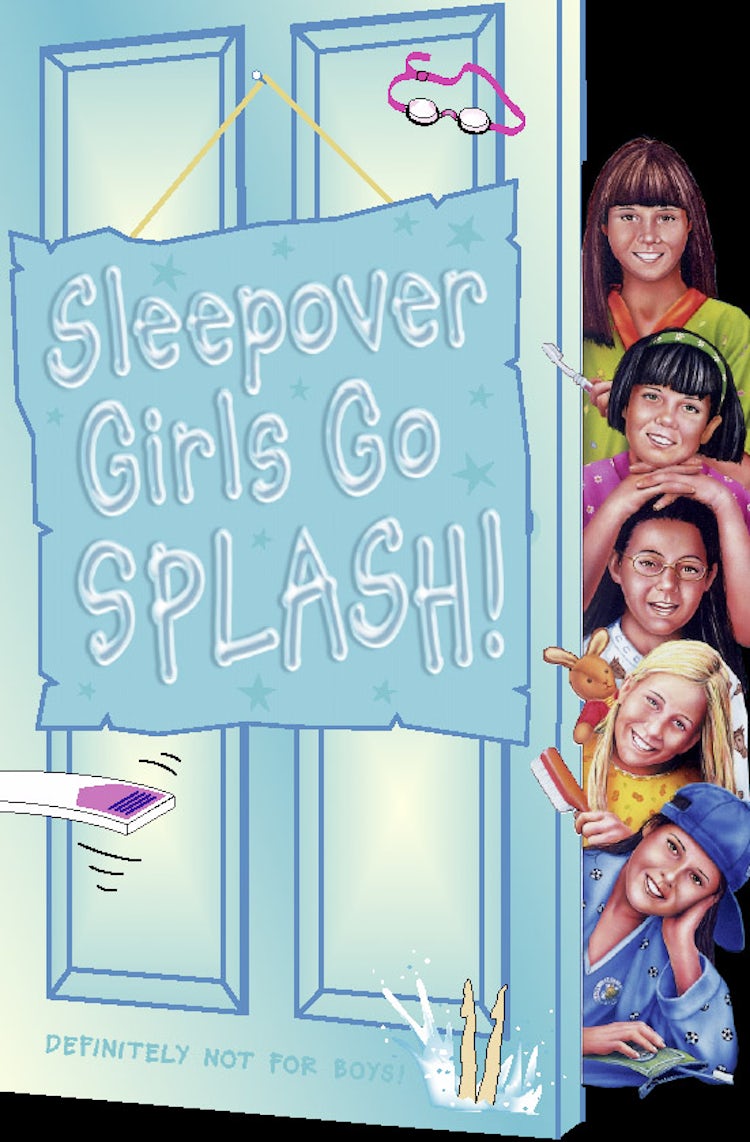 Cover image for Sleepover Girls Go Splash! (The Sleepover Club, Book 38), isbn: 9780007401499