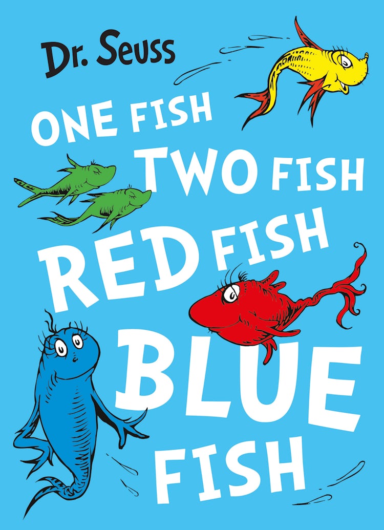 Cover image for One Fish, Two Fish, Red Fish, Blue Fish, isbn: 9780007425617