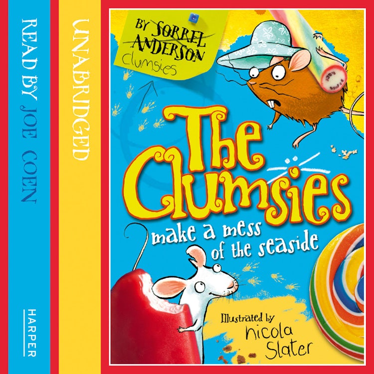 Cover image for The Clumsies Make a Mess of the Seaside (The Clumsies, Book 2), isbn: 9780007432790