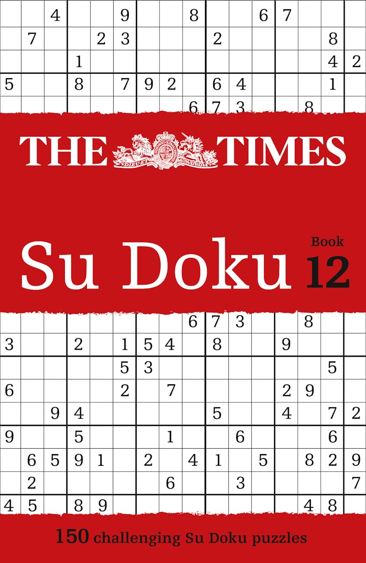 Cover image for Times Su Doku Book 12, isbn: 9780007440689