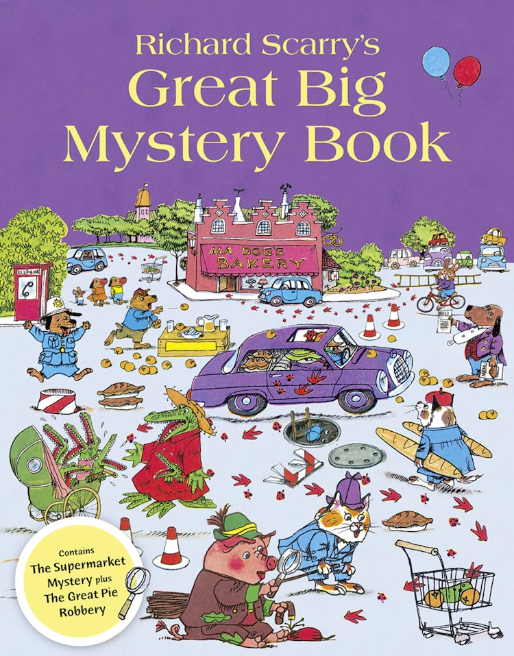 Cover image for Richard Scarry's Great Big Mystery Book, isbn: 9780007444106