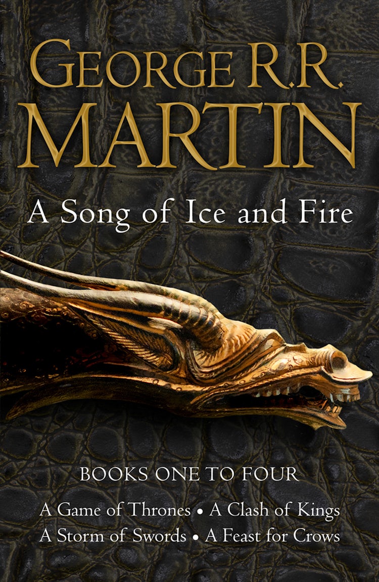 Cover image for A Game of Thrones: The Story Continues Books 1-4: A Game of Thrones, A Clash of Kings, A Storm of Swords, A Feast for Crows (A Song of Ice and Fire), isbn: 9780007446322