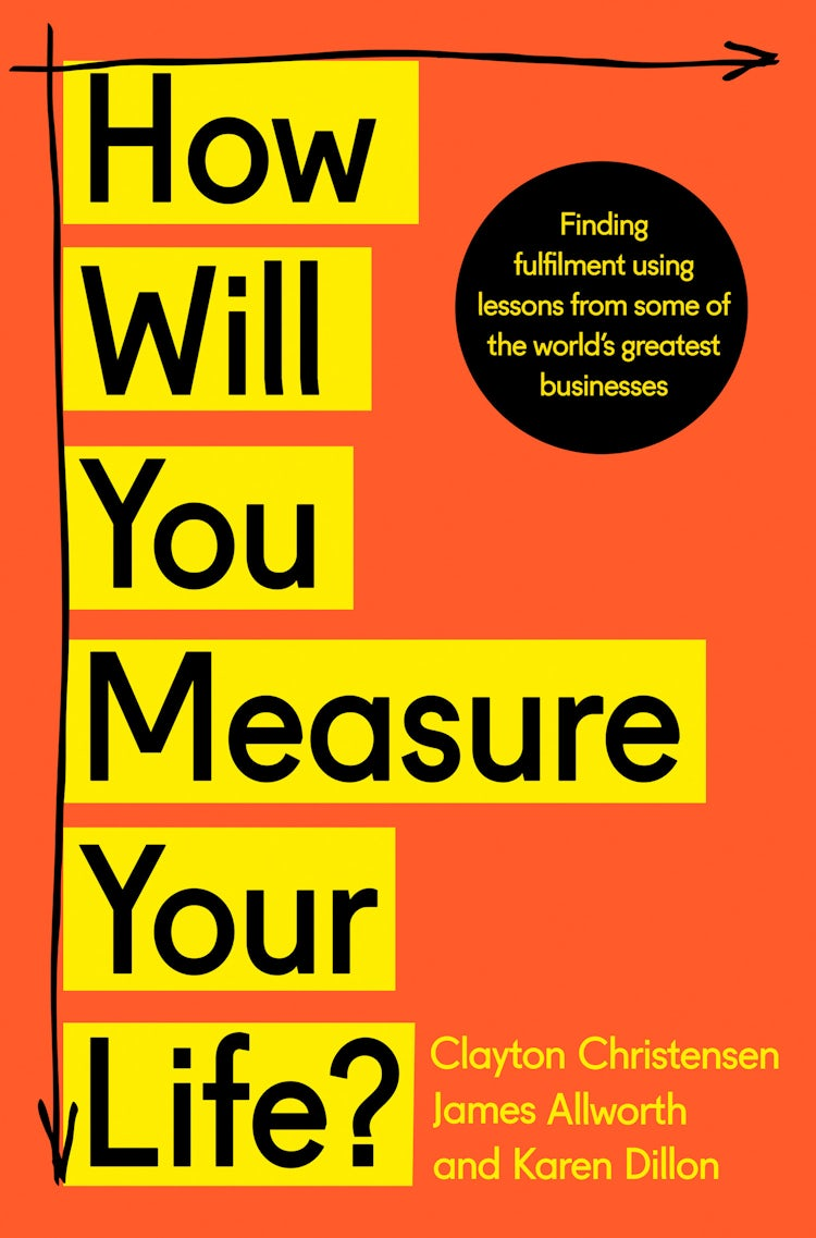 Cover image for How Will You Measure Your Life?, isbn: 9780007449163