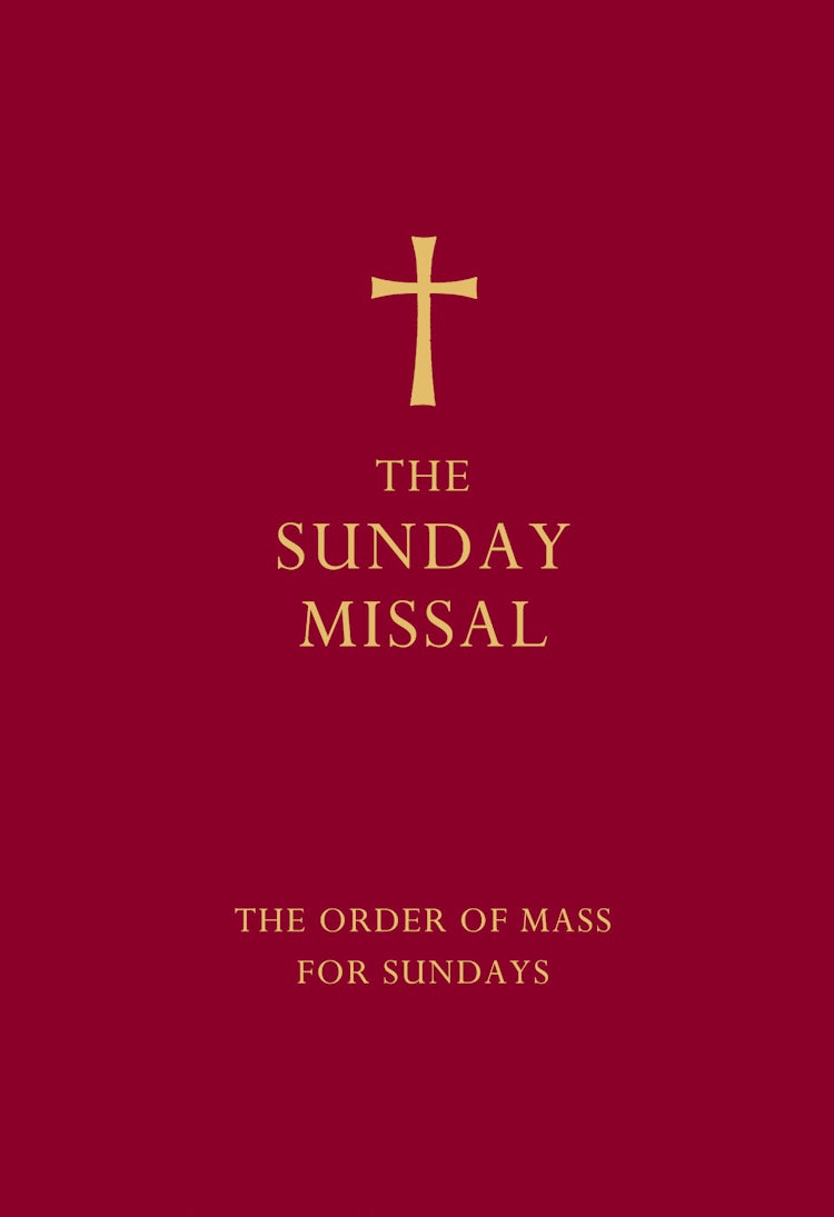 Cover image for The Sunday Missal: The New Translation of the Order of Mass for Sundays [Red Edition], isbn: 9780007456284