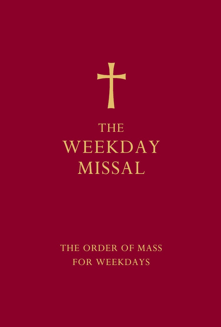Cover image for The Weekday Missal: The New Translation of the Order of Mass for Weekdays [Red Edition], isbn: 9780007456314