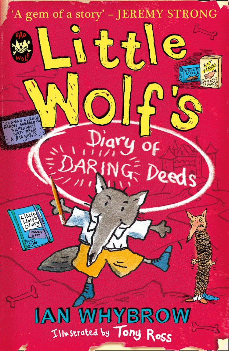 Cover image for Little Wolfs Diary of Daring Deeds, isbn: 9780007458561