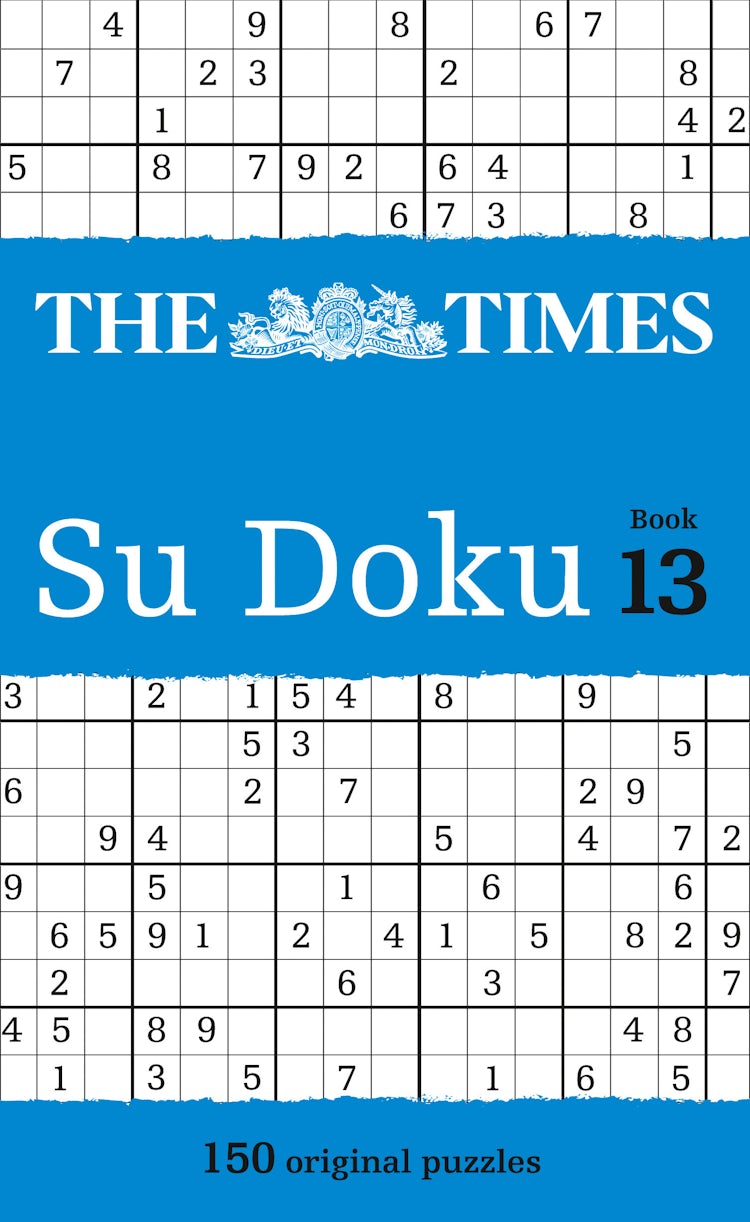 Cover image for The Times Su Doku Book 13, isbn: 9780007465200