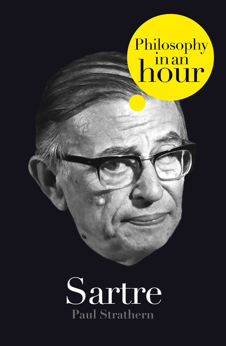 Cover image for Sartre: Philosophy in an Hour, isbn: 9780007466122
