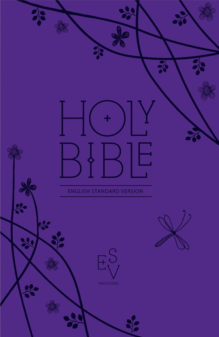 Cover image for Holy Bible: English Standard Version (ESV) Anglicised Compact Purple Gift edition with zip, isbn: 9780007480081