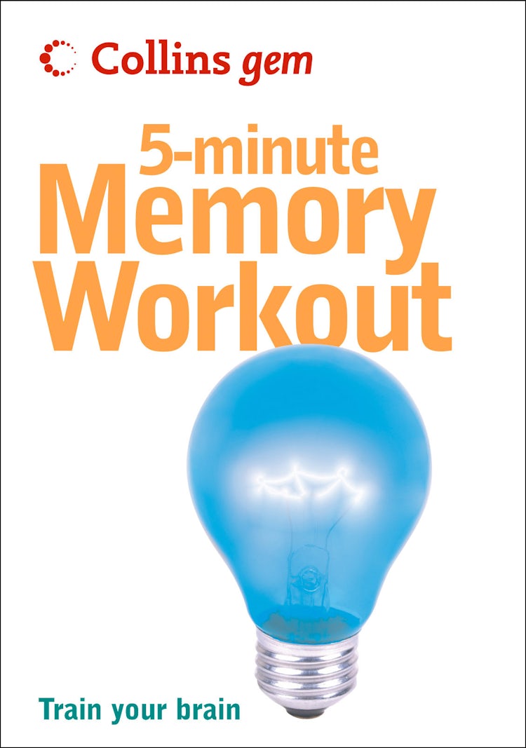 Cover image for 5-Minute Memory Workout (Collins Gem), isbn: 9780007483600