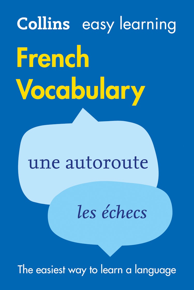 Cover image for Collins Easy Learning French Vocabulary, isbn: 9780007483914