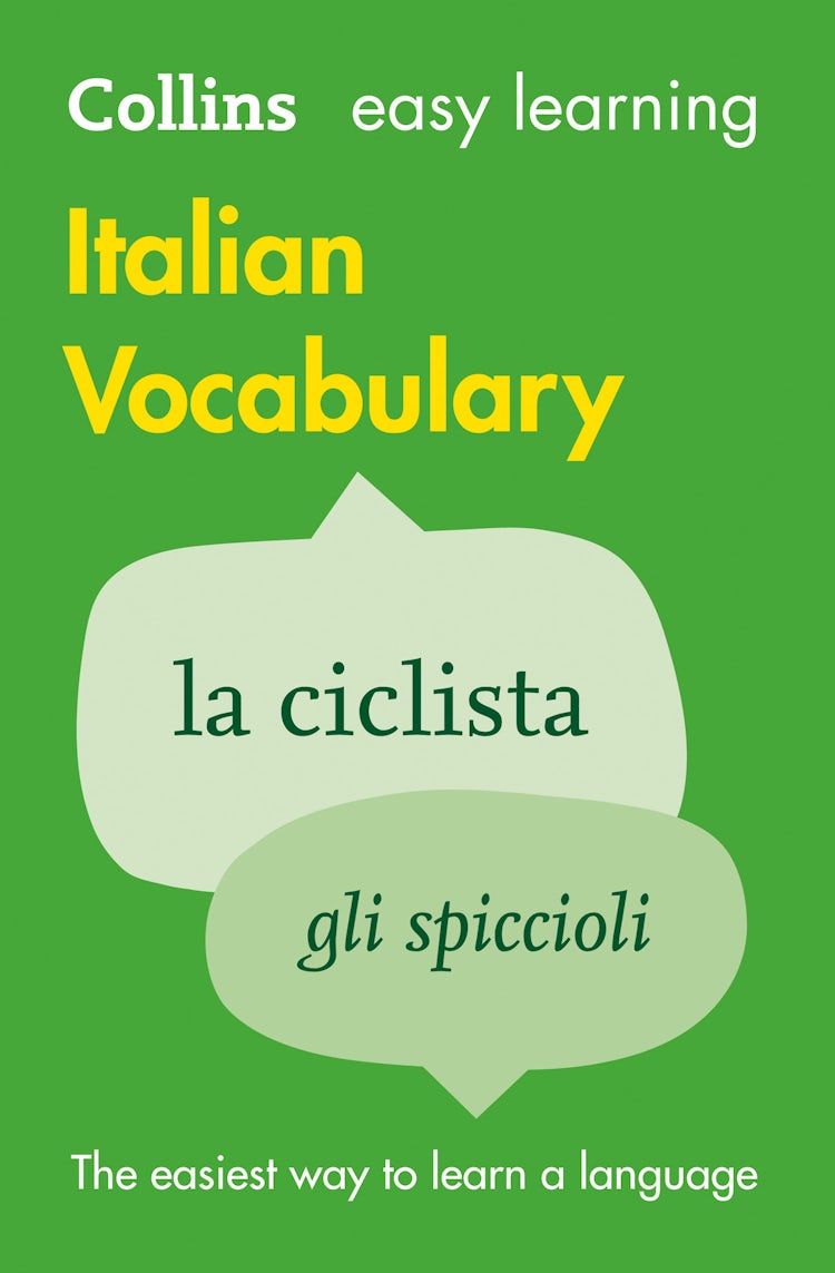 Cover image for Collins Easy Learning Italian Vocabulary, isbn: 9780007483945