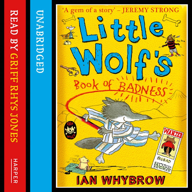 Cover image for Little Wolf’s Book of Badness, isbn: 9780007484812