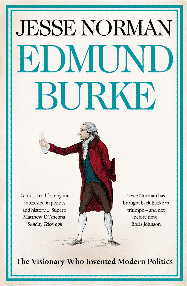 Cover image for Edmund Burke: The Visionary Who Invented Modern Politics, isbn: 9780007489633