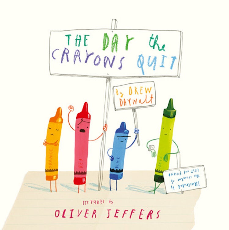 Cover image for The Day The Crayons Quit, isbn: 9780007513765